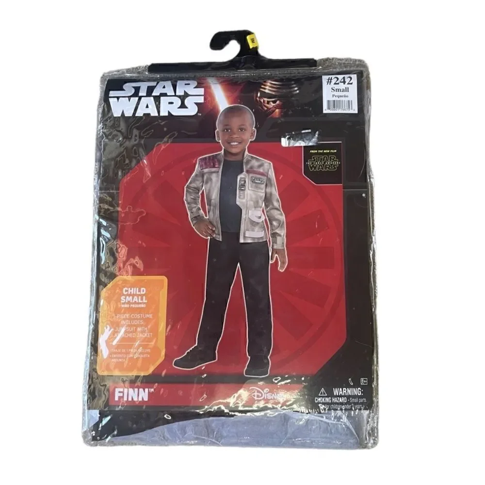 Disney Star Wars The Force Awakens Finn Costume New